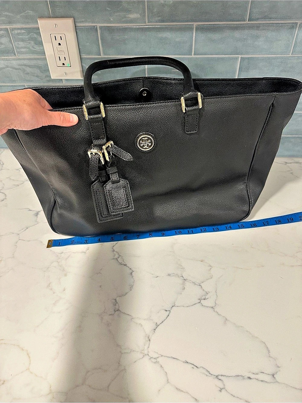 Tory Burch Tote Black Bag